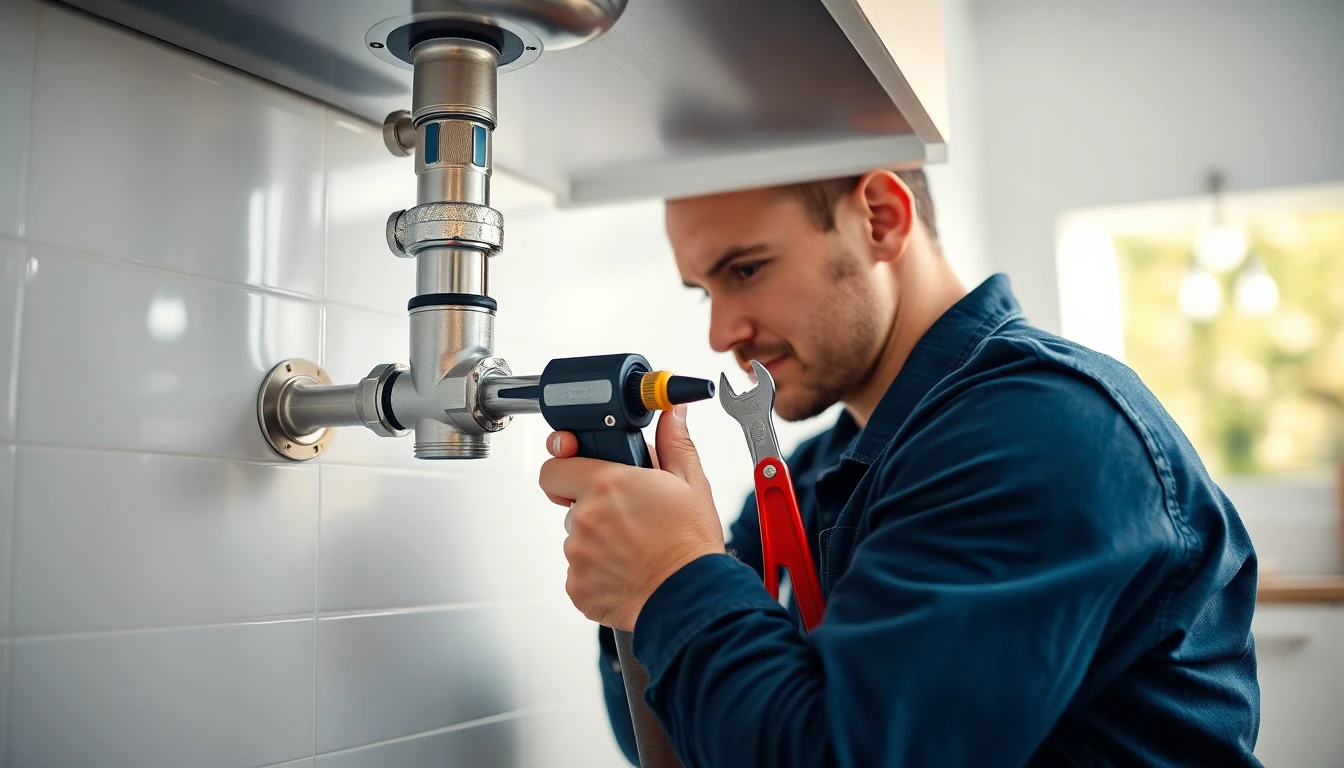 Under-Sink Pipe Repair